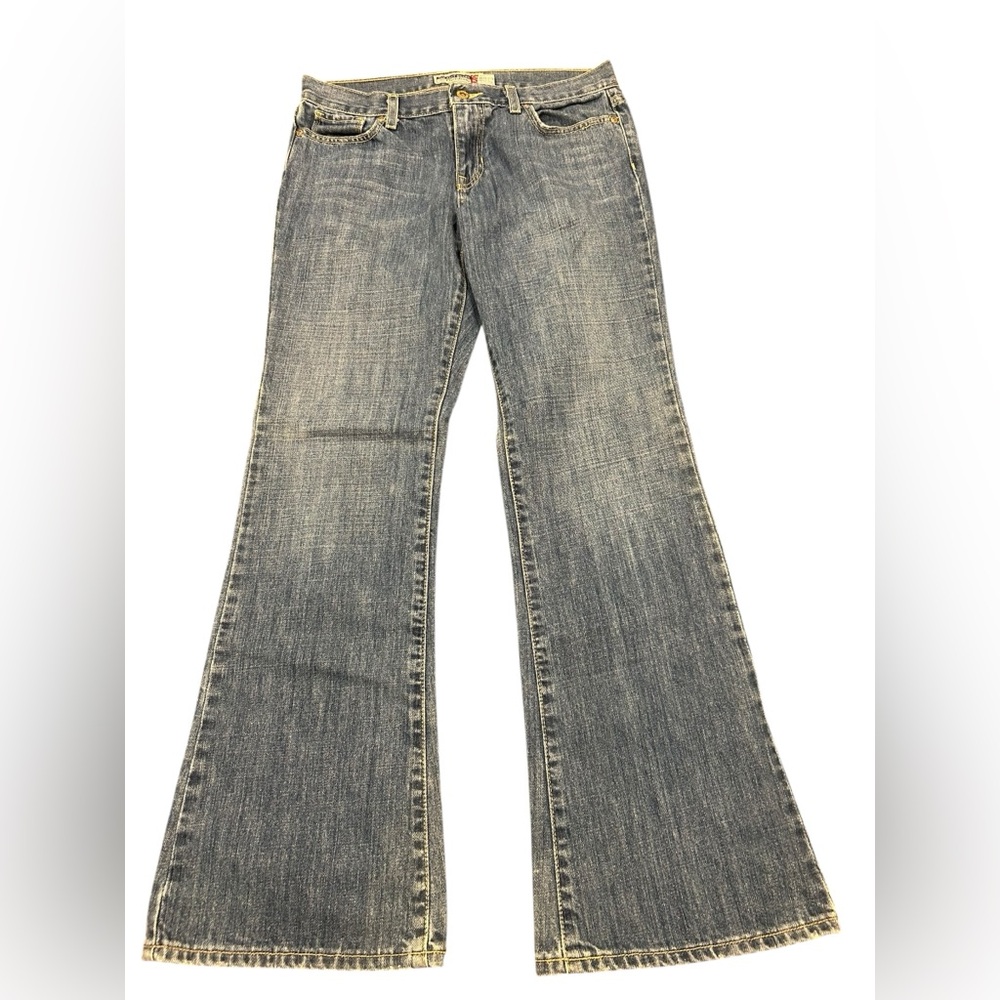 Old Navy Wide Leg Flare Blue Jeans